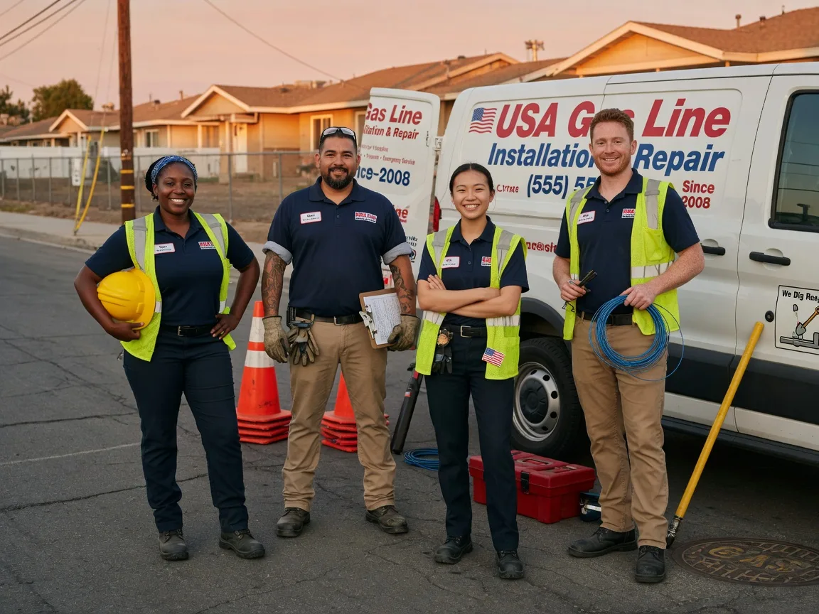 Gas Line Installation company in Great Lakes, IL